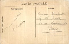 CPA Enghien Les Bains the New House Seen Of the Lake