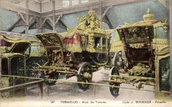 CPA Versailles Musee Des Voitures