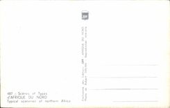 CPA Scenes And Types of North Africa