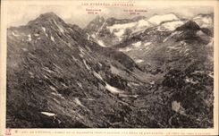 CPA Pyrenee Central De Luchon Mountain Of Maladetta