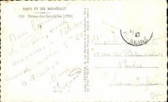 CPA Paris And Its Wonders Dome of Invalides