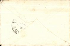 Small letter Semeuse 10c for Mister First President Fabre de Parref has Pau cannet