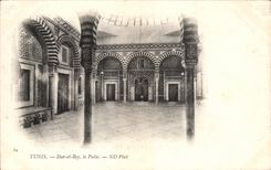 CPA Tunis Dar el Bey Patio Tunisia