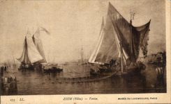 CPA Ziem Venise Musee Du Luxembourg Paris Bateau