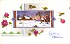 CPA Bonne Annee