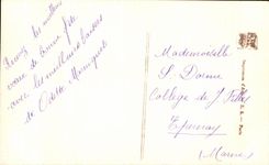 CPA Bergere et ses moutons 