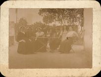 Photo Women Folklore costume