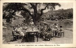 CPA la tierra pertenece a los ninos de dios de Debonnaires