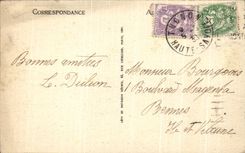 CPA Thonon les Bains Valley of Drance