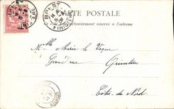 CPA Black and white S Pope