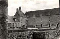 CPA Castle Of Bussiere Commun runs