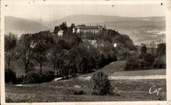 CPA Hauteville the castle of Angeville