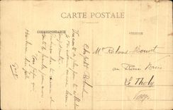 CPA the English Artillery War Out of Militaria Battery