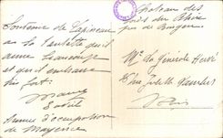 CARTE PHOTO chateau pres de Bingen