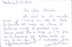 CPA Bonne Annee