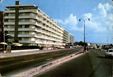 CPA Dimensions Azure the Cross-country race Of Cagnes Nouveaux real of the sea front