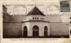 CPA Paris House Of Morocco Reason Medium on the Large garden Fair colonial