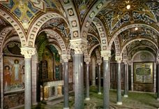 CPSM Roma Basilica di Santa Cecilia Cripta