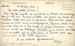 CPA Lourdes the Basilica