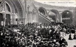 CPA Lourdes Blessing of the patients