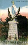 CPA Lourdes the Couronnee Virgin