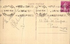 CPA Lourdes Seen on the surrounding Basilica and mountains Cows