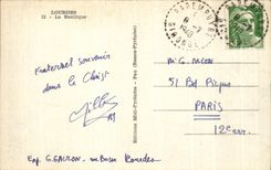 CPA Lourdes the Basilica