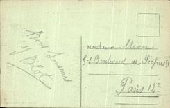 CPA the Pyrenees Lourdes the view from above Basilica