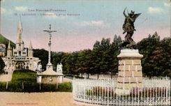 CPA Lourdes the High Pyrenees the Esplanade And the Basilica