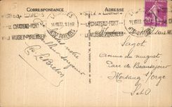 CPA Lourdes the Basilica seen of the Castle Fort