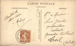 CPA Lourdes Overall picture of the Basilica