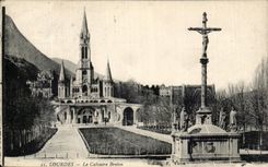 CPA Lourdes the Breton Martyrdom