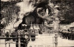 CPA Lourdes the Cave children