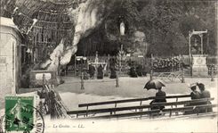 CPA Lourdes the Cave