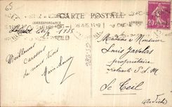 CPA Porle Happiness Of Lourdes Clover