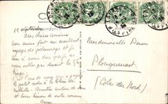 CPA Lourdes the Basilica and the Esplanade