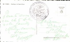 CPA Paris Basilique du Sacre-Coeur