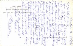 CPA Nantes Places Trade Holy District Pierre Saint Clement Vue Port