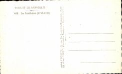 CPA Paris And Its Wonders the Pantheon