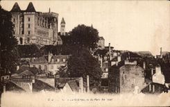 CPA Pau le chateau