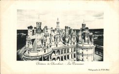 CPA Chateau de Chambord Les Terrasses