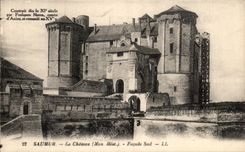 CPA Saumur Le Chateau Facade Sud