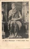 CPA Mose di Michelangelo s Pietro in Vinvoli Roma