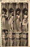 CPA Cathedral of Strasbourg Statues of the side Gate of right-hand side