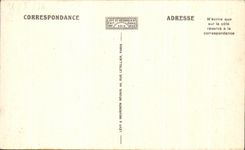 CPA Aix Les Bains Lake of Le Bourget the Road at the edge of Water Lamartine