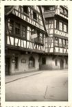 Real photo Houses Alsace European Flag
