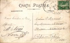 CPA Vichy Allee principale vue des Terrasses du Casino 