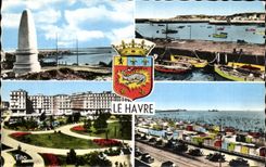 CPSM the harbor sugar loaf before port the public garden Saint Roch the beach