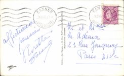 CPA Cannes Gardens Of the Small cross