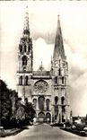 CPA Chartres Cathedrle Principal Frontage